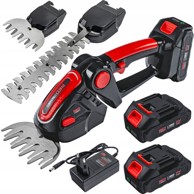 RED TECHNIC Set 2u1 akumulatorske škare za travu i trimer, 21 V, 2 x 2 Ah