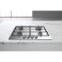 WHIRLPOOL Ugradbena plinska ploča TGML 651 IX, 55 cm, 4 zone, nehrđajući čelik