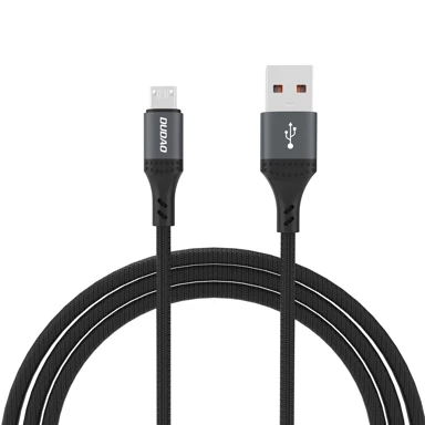 DUDAO Kabel USB-A na Micro USB L3SM, 3A, 1.2 m, crni