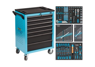 HAZET Radionička kolica sa alatom 147 dijelova 7 ladica, 178N-7/147