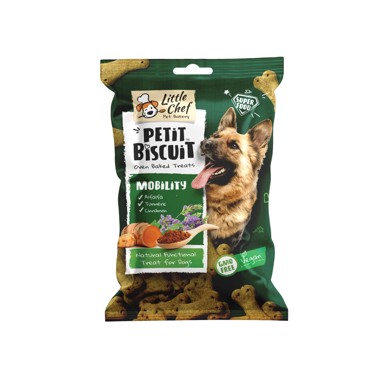 LITTLE CHEF Poslastica za pse Mobility cimet, kurkuma, alfalfa 150 g