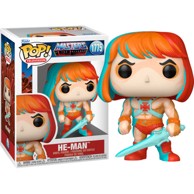 FUNKO POP Figura Masters of the Universe He-Man Comic Deco, 9 cm