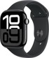 APPLE Pametni sat, Watch 10, Alu kućište, 46mm, Jet Black, sportski remen, crni