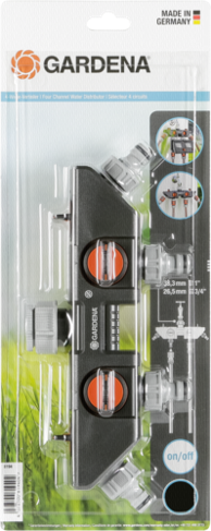 GARDENA Razdjelnik vode četverokanalni