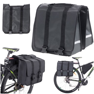 RALLEX Torba za bicikl s dva odjeljka, 35L