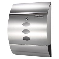 HOUSEHOLD PLEASURE Poštanski sandučić, metalni, prirodan