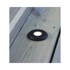 MARKSLÖJD Crna ugradbena svjetiljka Garden 24 Decklight, ø 60 mm