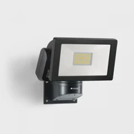 STEINEL Zidni LED vanjski reflektor Ls300, 4000 K, 2704 lm, IP44, crni
