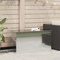 Vanjska kutija za spremanje, 100 x 50.5 x 50 cm, srebrna