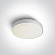 Plafonjera, LED, 1xE27, 12W, 230V, IP65, DM67280E/W, bijela