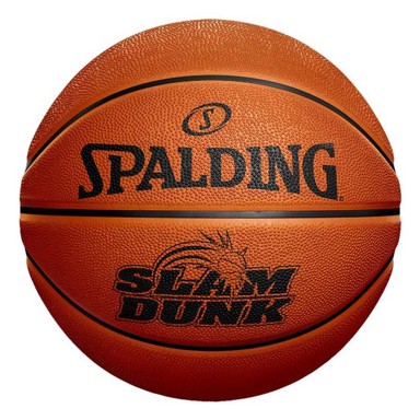 SPALDING Košarkaška lopta SLAM DUNK, sintetička koža, narančasta boja, veličina 7