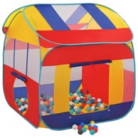 Šator za igru s 550 loptica, 123 x 120 x 126 cm