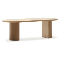 KAVE HOME Blagovaonski stol u dekoru hrasta 100x240 cm Nealy 