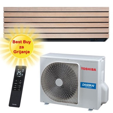 TOSHIBA Klima uređaj Super Daiseikai 10 RAS-B13S4KVDG-E/RAS-13S4AVPG-E, 3,5 kW