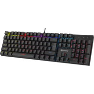 SANDBERG Tipkovnica 640-31, gaming, USB, QWERTZ njemačka, crna