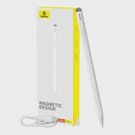 BASEUS Kapacitivna olovka Stylus Writing LED (aktivna/pasivna verzija + Type-C na Type-C kabel) 130 mAh bijela