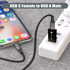 TECHLY Adapter USB-A na USB-C IADAP USB3-AFT, crni