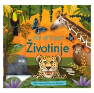 LUSIO Slikovnica Pop-up planet Životinje