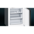 SIEMENS iQ300 Samostojeći kombinirani hladnjak KG49NXXEA, 438 l, crni/nehrđajući čelik