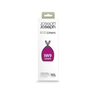 JOSEPH JOSEPH S trakom za zatezanje vreće za smeće 20 kom 10 L Eco Grey 