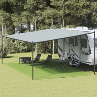 Tepih za šator svijetlo zelena 400 x 600 cm, HDPE  