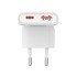 ALLITY GaN punjač ATC-02, 65 W, 1x USB-C, 1x USB-A, PD, QC, bijeli