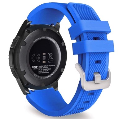B-STRAP Silicone Sport remen za Garmin Venu 2, blue