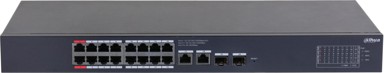 DAHUA TECHNOLOGY Mrežni preklopnik CS4220-16GT-135, upravljani L2, Gigabit Ethernet, PoE, crna