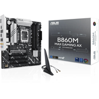 ASUS Matična ploča B860M MAX GAMING AX, Intel B860, DDR5, Micro ATX, LGA 1851