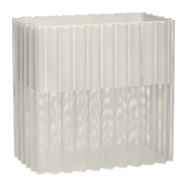 HÜBSCH Metalna tegla za cvijeće 47 cm Flow, metal, prirodna