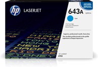 HP Toner za printer 643A Q5951A, cyan 