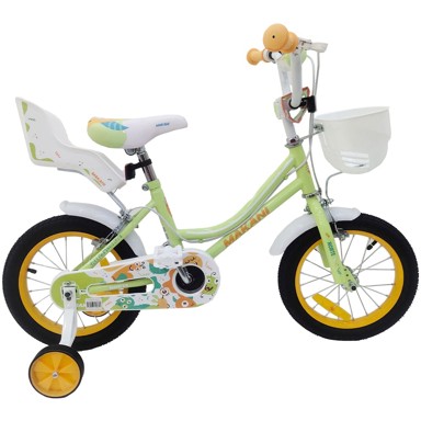 Dječji bicikl 14 NORTE, zeleni