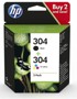 HP Tinta za printer komplet 304 (crna i u boji) za DJ 3720/3730