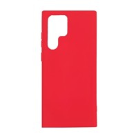MAXMOBILE Maska Silicone Mikro za Samsung Galaxy S22 Ultra, crvena