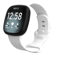 B-STRAP Silicone (Large) remen za Fitbit Versa 3, white