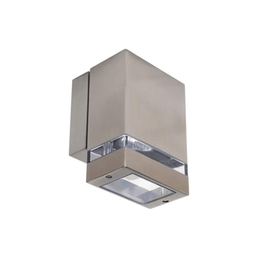 Zidna svjetiljka Gardenya-1, GU10, inox