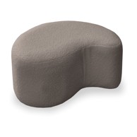 MIUFORM Smeđi tabure od bouclé tkanine