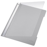 LEITZ Fascikl mehanika Euro PVC A4 41910085, sivi