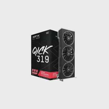 XFX Grafička kartica Radeon RX 6700 XT QICK 319 BLACK, 12GB GDDR6, 192-bit, 2622/16000 MHz, PCIe 4.0, 3× DP, HDMI, Triple Fan, 2.7 slot