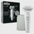 BRAUN Epilator Silk-épil 9 9-011, 40 pinceta, srebrni/bijeli