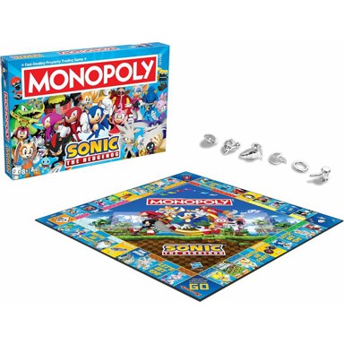 WINNING MOVES Karte MONOPOLY Sonic
