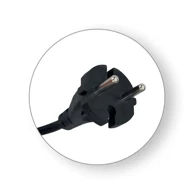 COMMEL 272-301 priključni kabel 16 a 250 v ~ 3500 w, crni