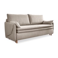 MIUFORM Bež sklopiva sofa 207 cm Simon, 207x90x85 cm