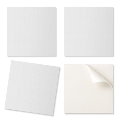 Coloray set samoljepljivih PVC pločica, svijetle pravokutne pločice 4 x 50 x 50 cm