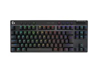 LOGITECH Tipkovnica G Pro X TKL LIGHTSPEED, crna, RGB, mehanička, bežična