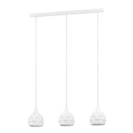 EGLO Visilica Roccaforte, bijela, 3x40 W, E14