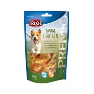 TRIXIE Poslastica za pse Premio Banana chicken 100 g