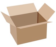 Kartonska kutija 600 x 400 x 400 mm, jaka, 1/1