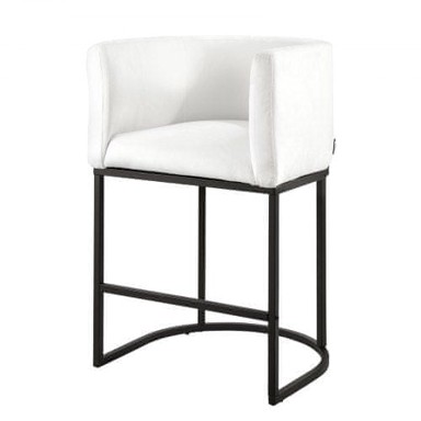 VEVOR Set barskih stolica, 565x515x870 mm, bijela