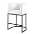 VEVOR Set barskih stolica, 565x515x870 mm, bijela